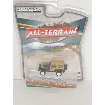 Greenlight 1:64 Jeep CJ-5 Renegade Lifted 1976 black